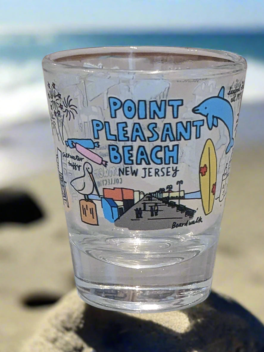 Point Pleasant Beach Shot Glass