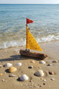 Local Driftwood Sailboat Ornament